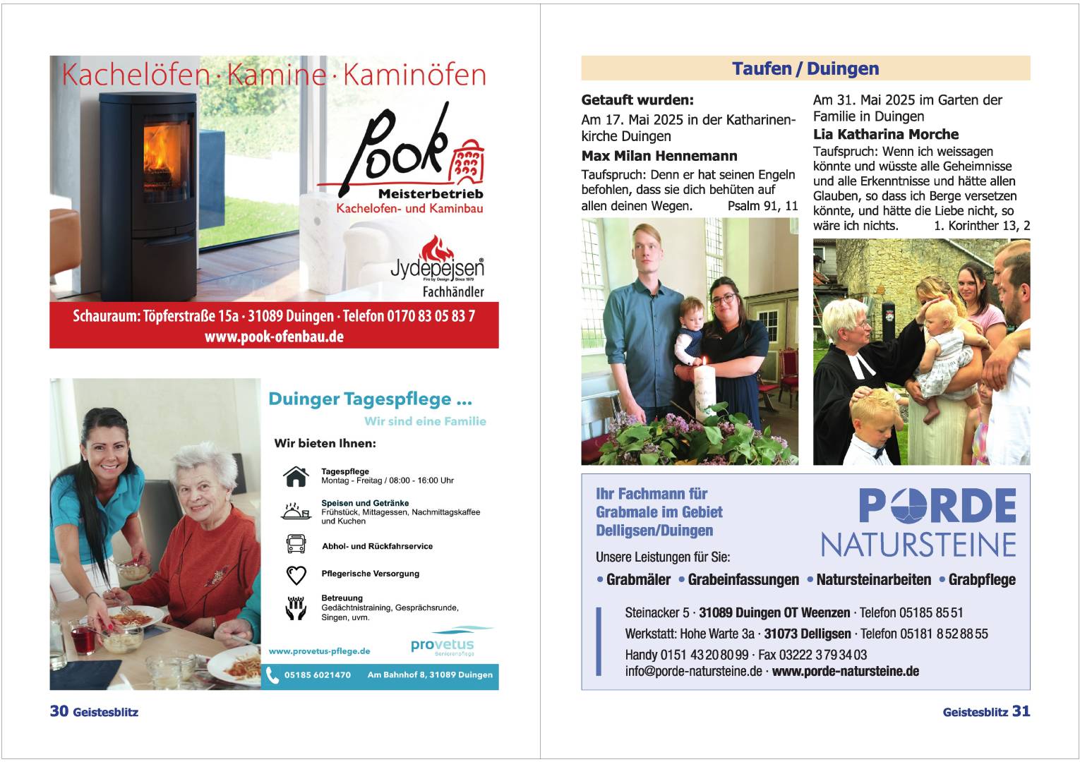 Gemeindebrief September 2025 - November 2025