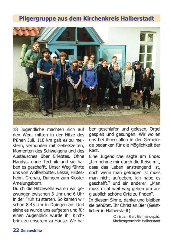 Gemeindebrief September 2025 - November 2025