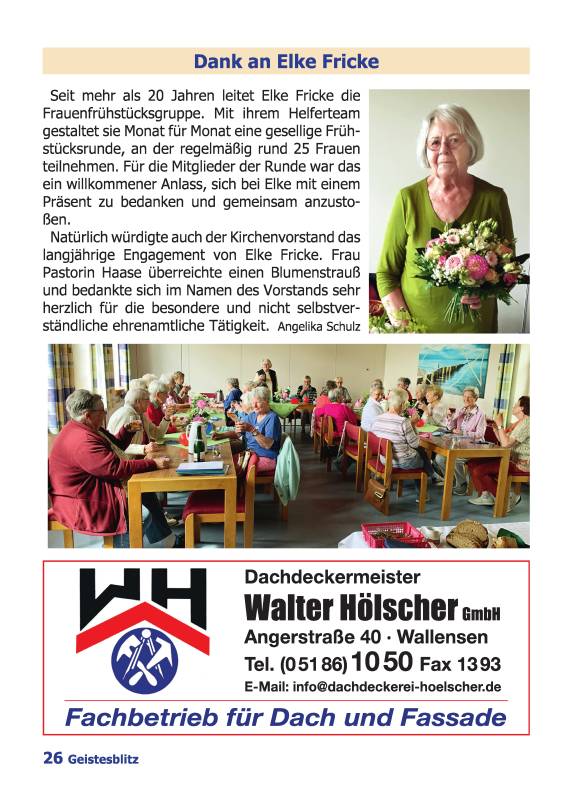 Gemeindebrief September 2025 - November 2025