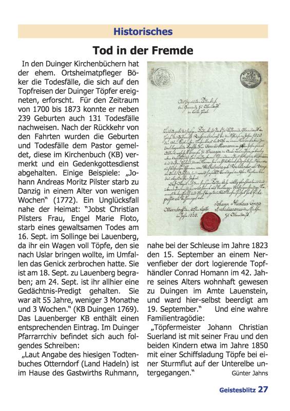 Gemeindebrief September 2025 - November 2025