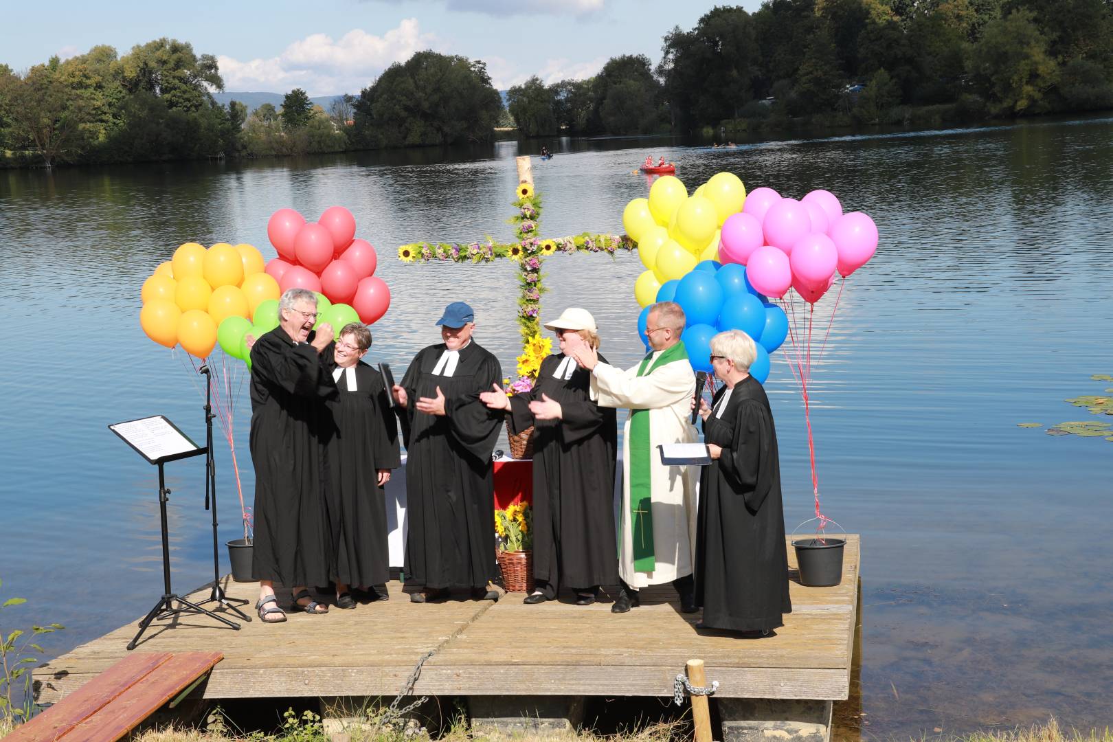 Regionales Tauffest am Humboldtsee