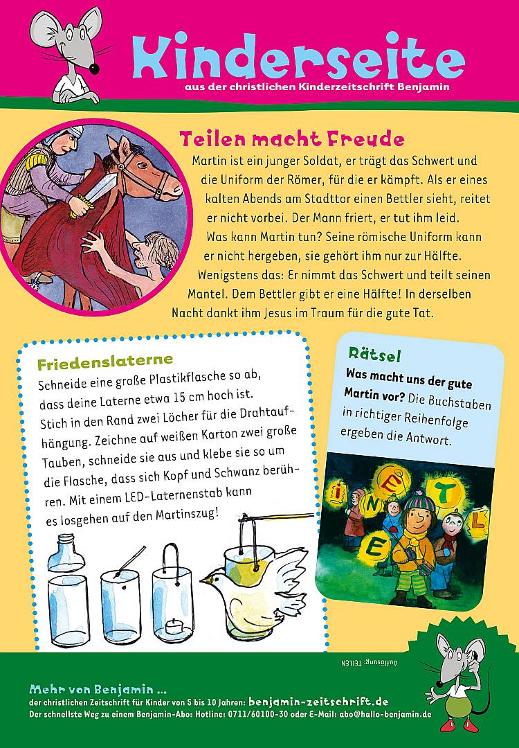 Kinderseite für Euch