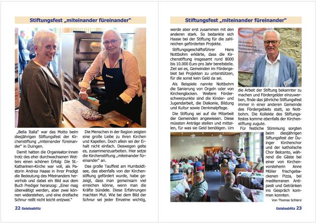 Gemeindebrief für die Monate Dezember 2025 - Februar 2026