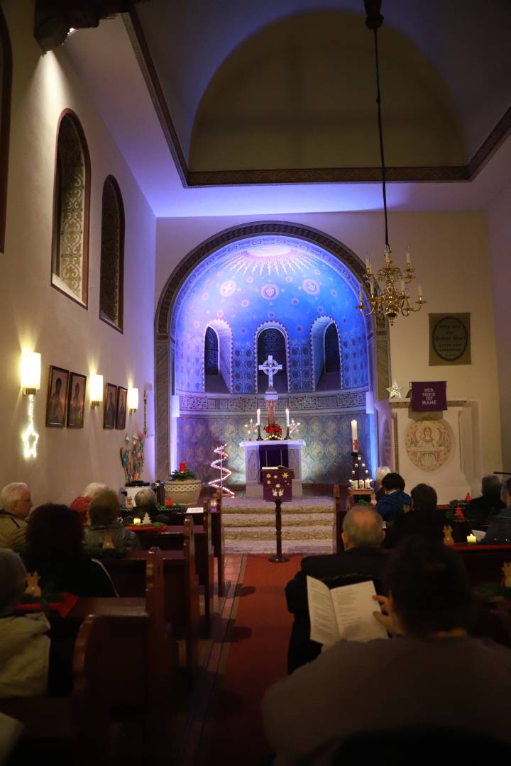 Lichtergottesdienst in der St. Franziskuskirche