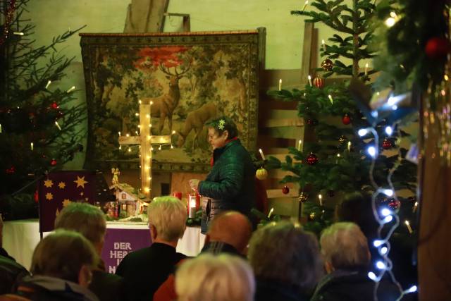 Scheunengottesdienst am 3. Advent