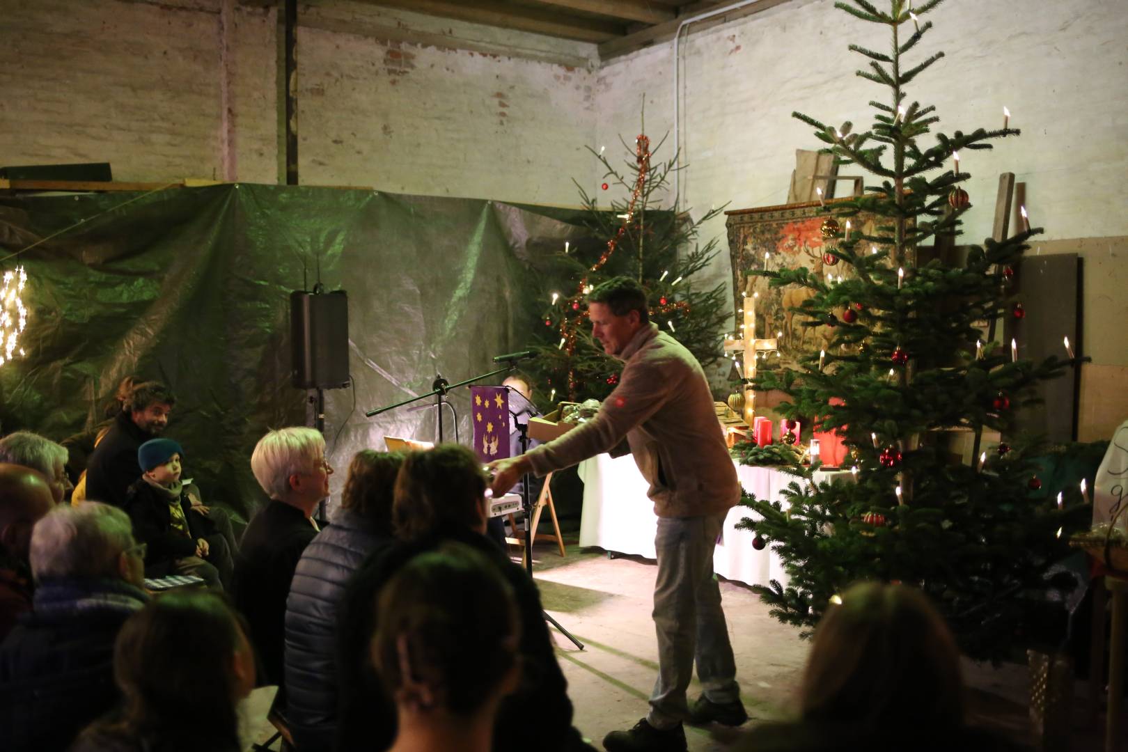Scheunengottesdienst am 3. Advent