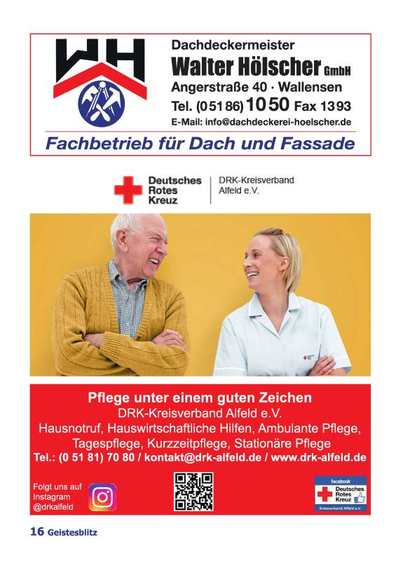 Gemeindebrief März - Mai 2026