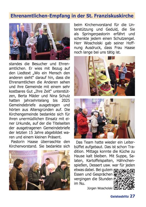 Gemeindebrief März - Mai 2026