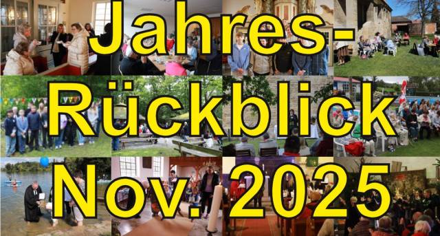 Jahresrückblick November 2025