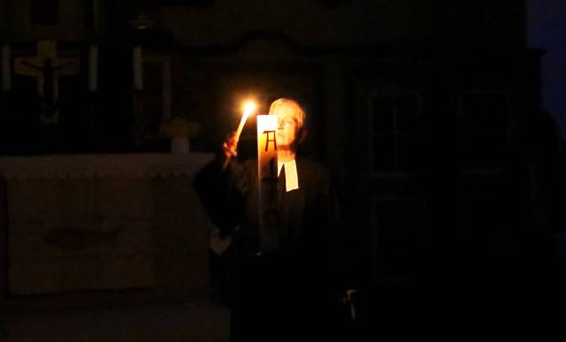 Osternacht in der Katharinenkirche