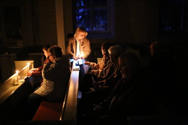 Osternacht in der Katharinenkirche