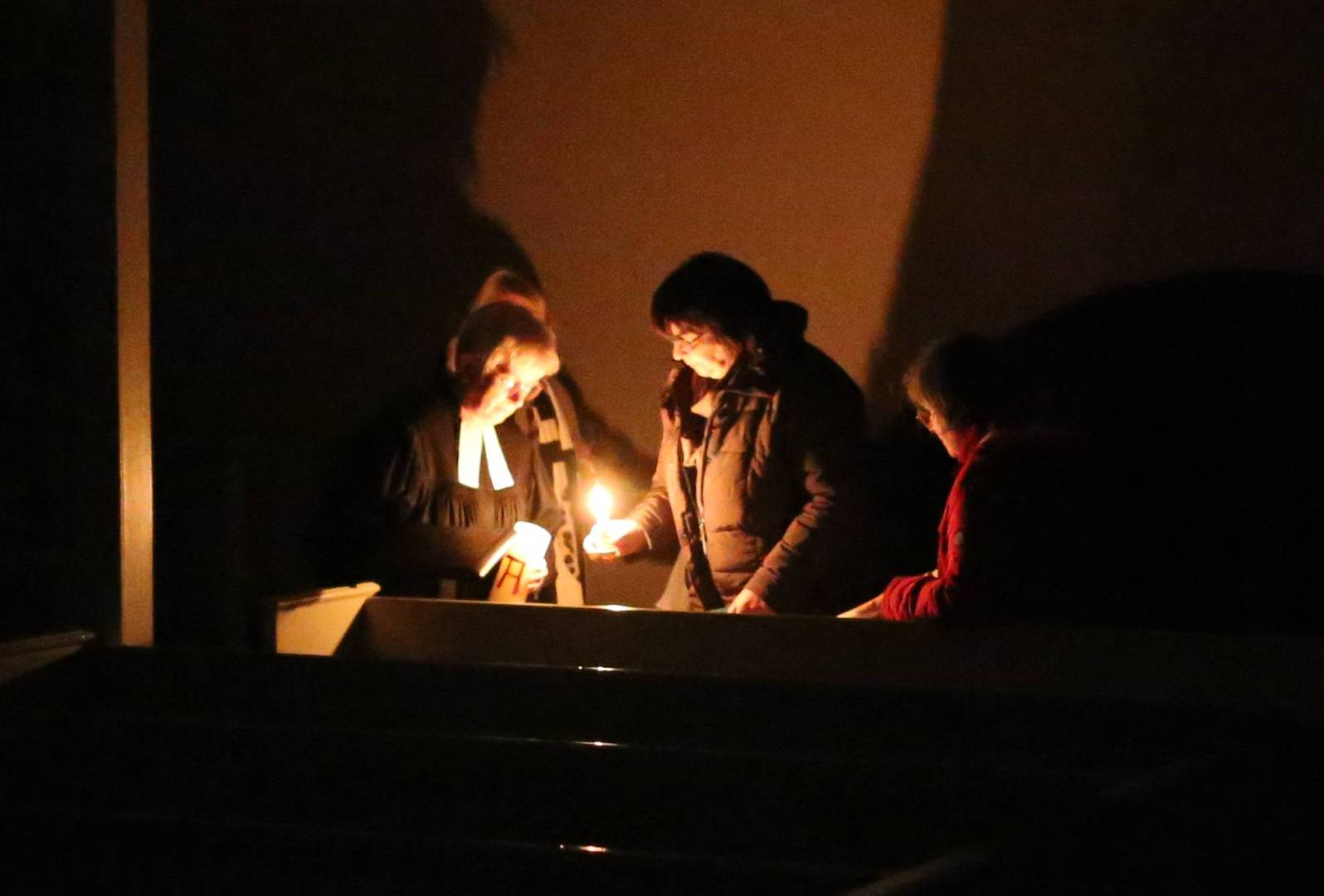 Osternacht in der Katharinenkirche