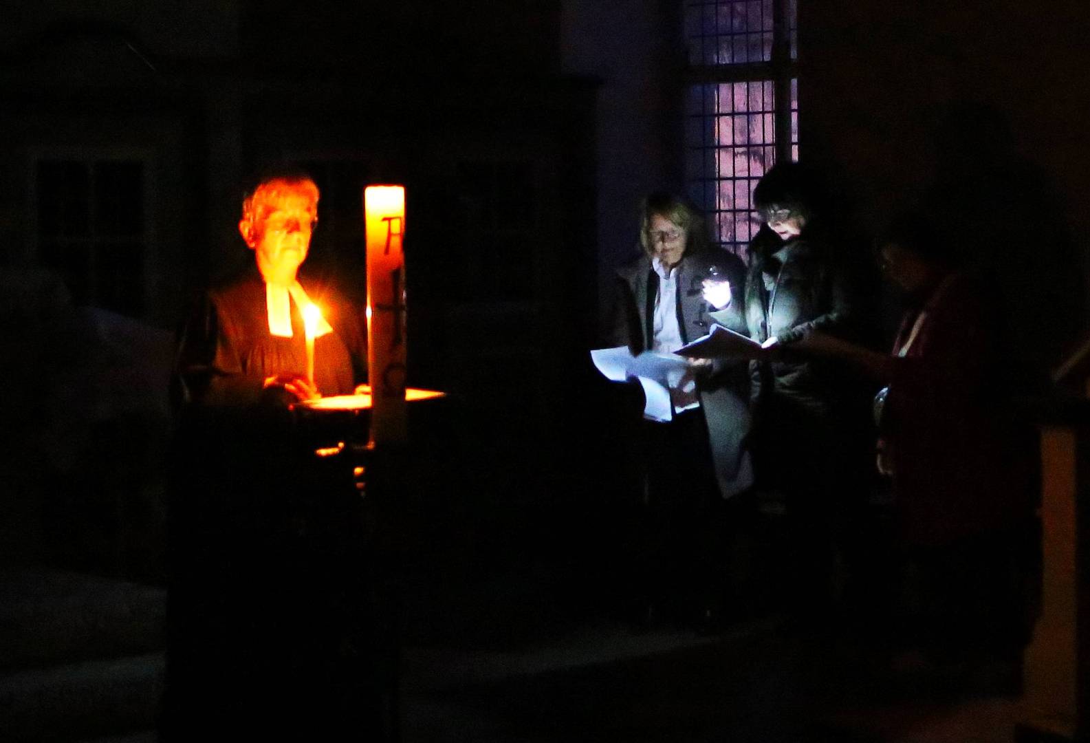 Osternacht in der Katharinenkirche