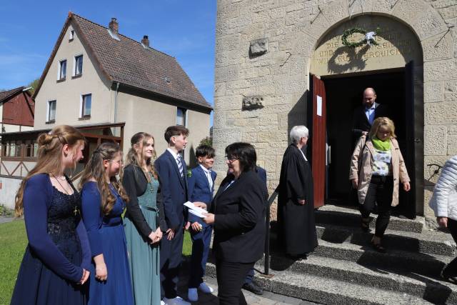 Konfirmantion in Coppengrave