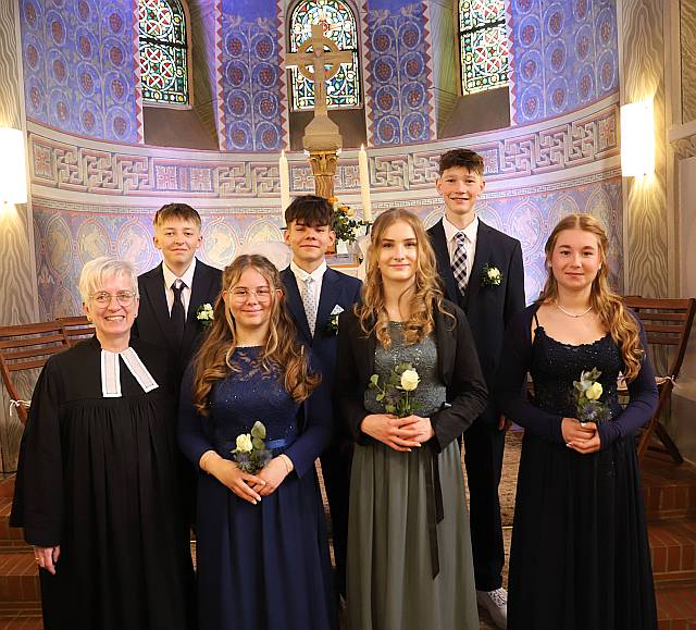 Konfirmantion in Coppengrave