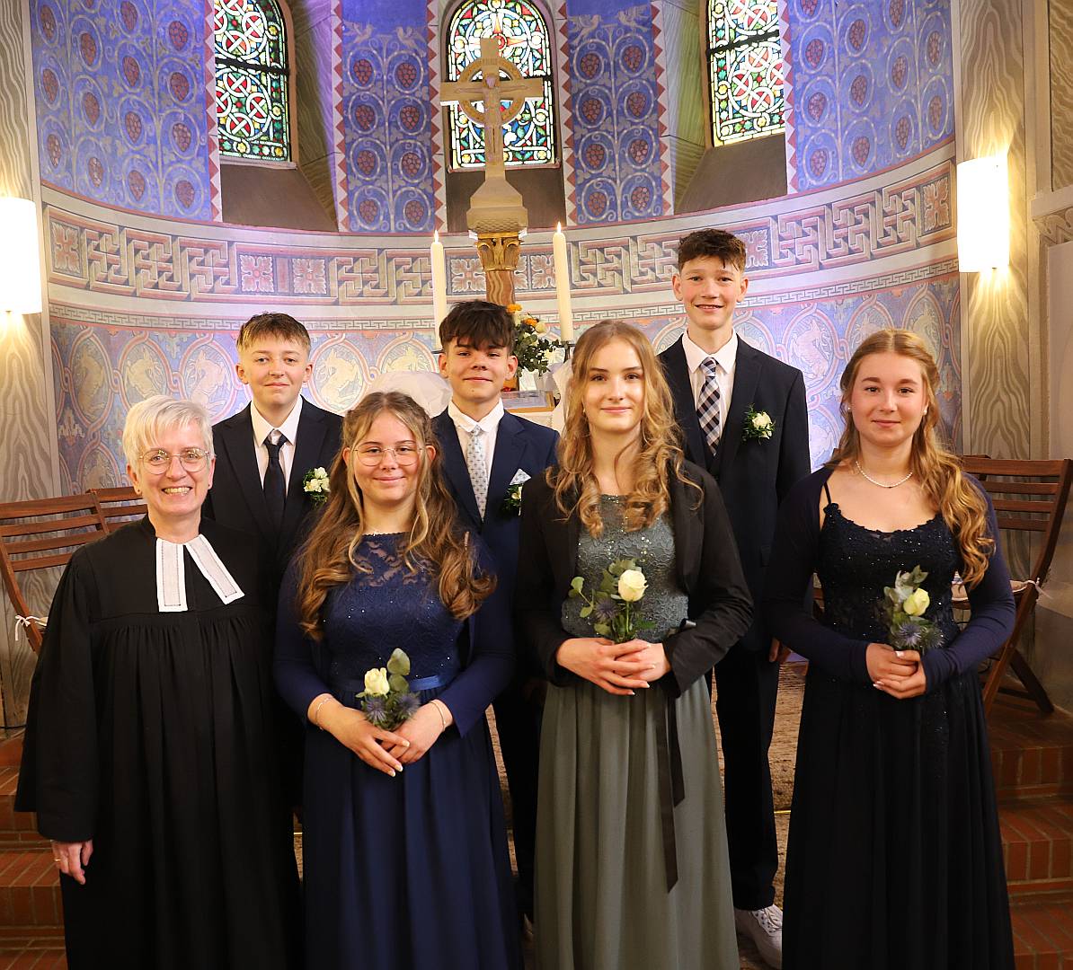 Konfirmantion in Coppengrave