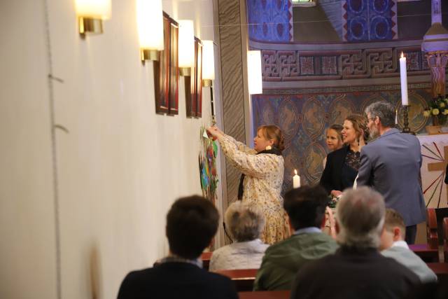Taufe von Melisande Estelle Kabuth in der St. Franziskuskirche