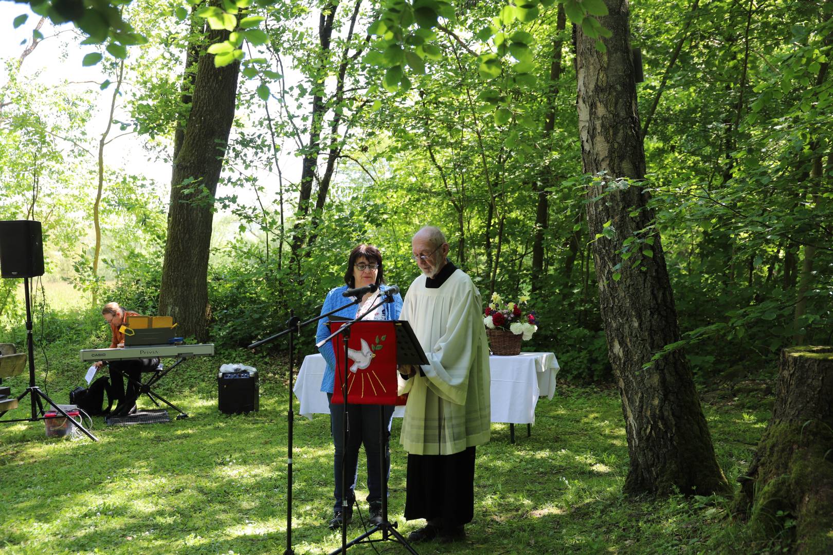 Freiluftgottesdienst am Pfingstmontag
