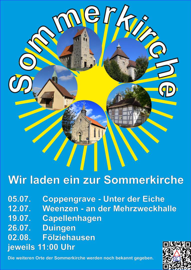 Sommerkirche in Capellenhagen