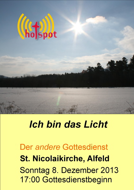 Plakat: Sonne über Wald